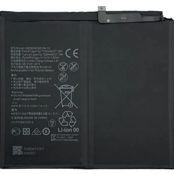 Huawei Matepad 10 BAH3-W09 Batarya Pil
