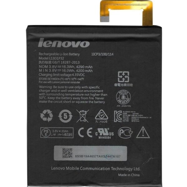 Lenovo TB3-850F Batarya Pil