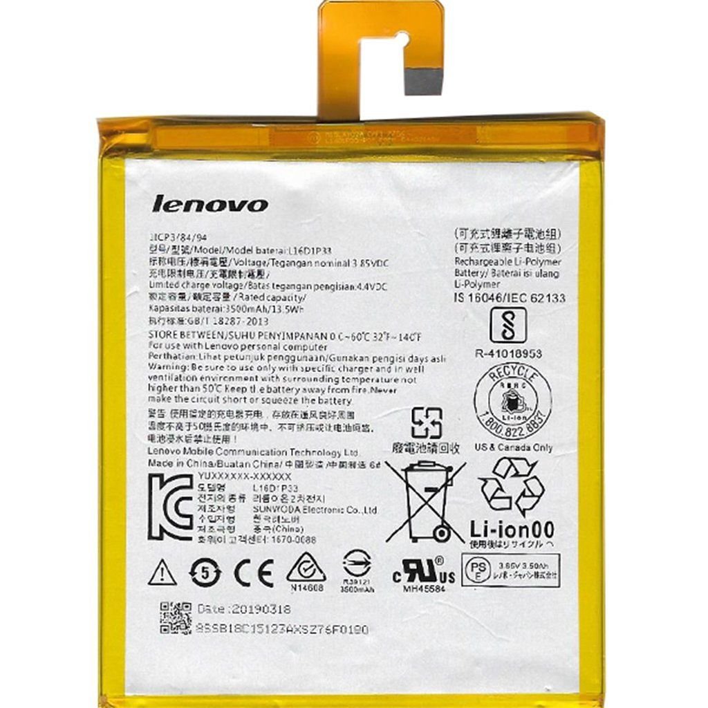 Lenovo Tab 7 TB-7504I Batarya Pil