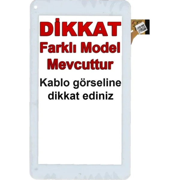 Hometech MID713-E Dokunmatik Beyaz – Model 2