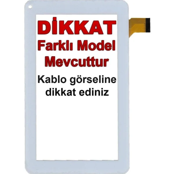 Hometech MID713-E 7 Dokunmatik Beyaz – Model 1