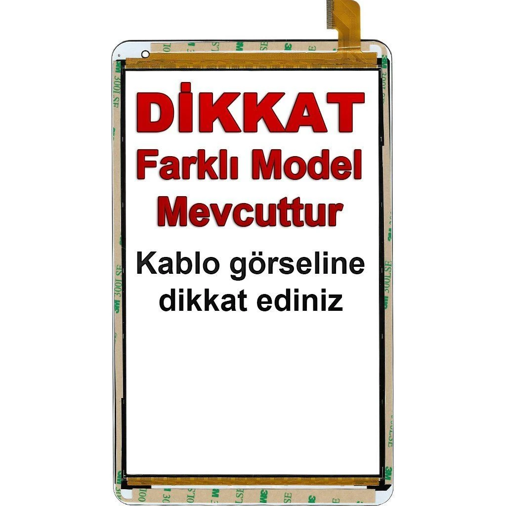 Hometech Alfa 10TM Dokunmatik Siyah – Model 1