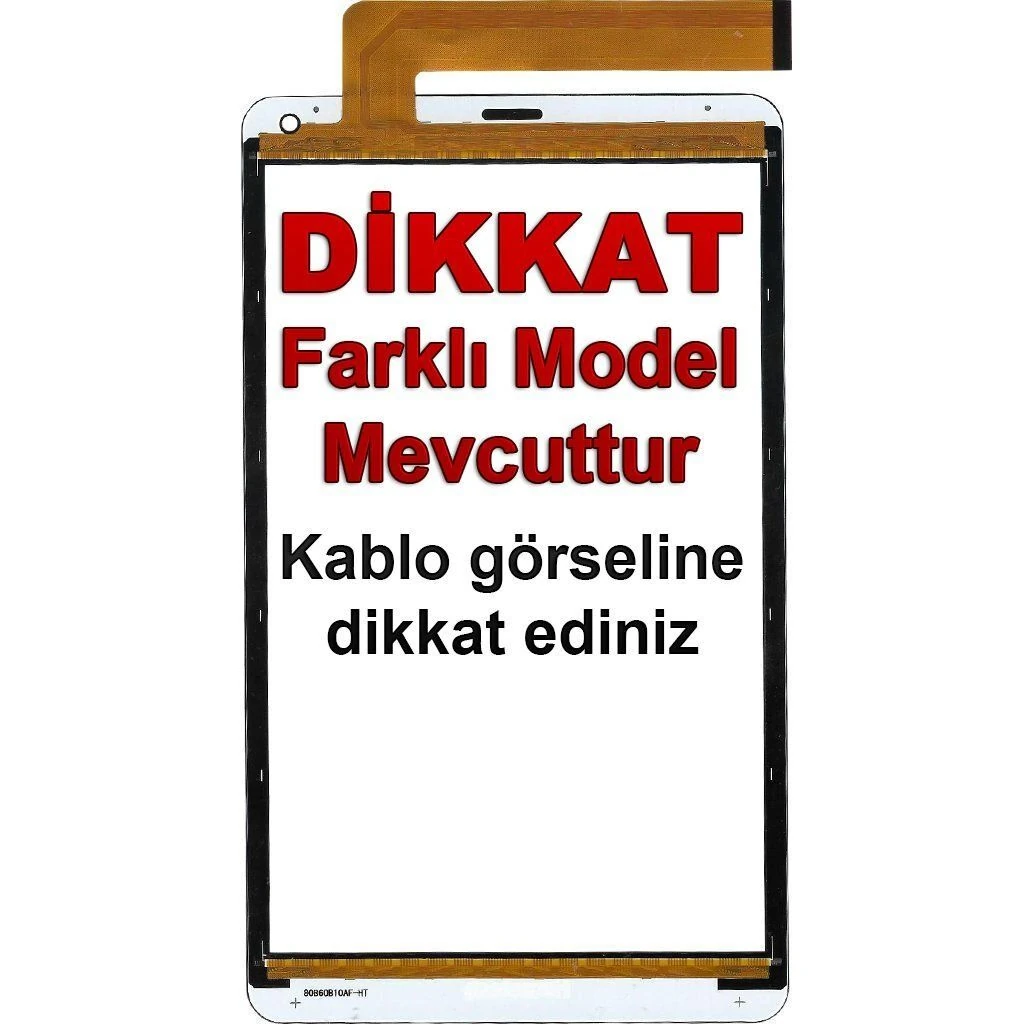 Hometech Alfa 8T Dokunmatik Siyah – Model 1