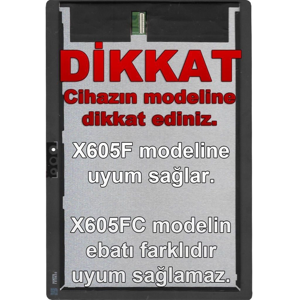 Lenovo Tab M10 TB-X605F Ekran Dokunmatik Set Siyah