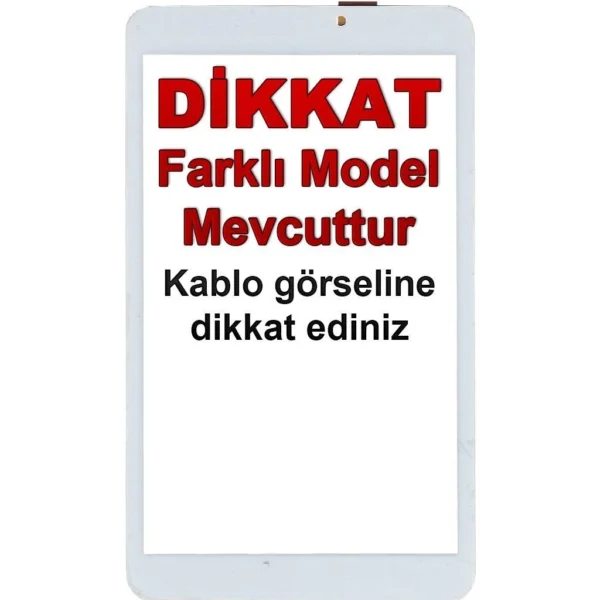 Hometech HT8M Dokunmatik Beyaz – Model 1