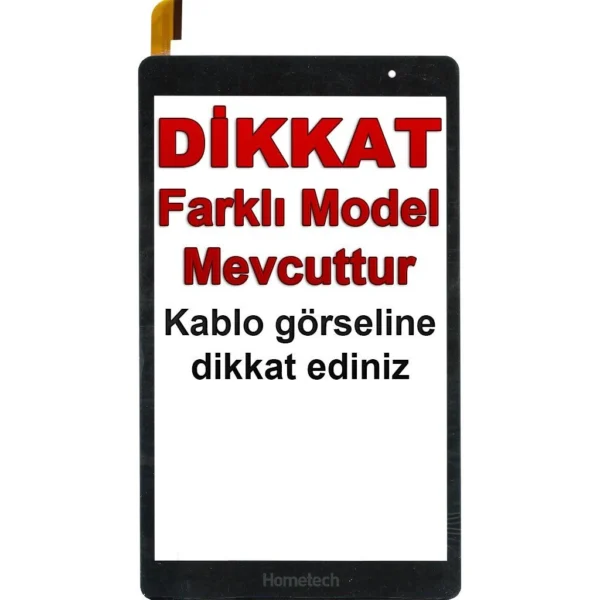 Hometech HT8M Dokunmatik Siyah – Model 2