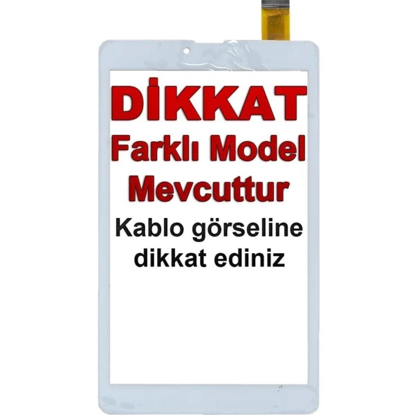 Hometech HT8MT-3G Dokunmatik Beyaz – Model 1