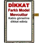 Hometech HT10MT Silver Dokunmatik Siyah - Model 1 - Görsel 2