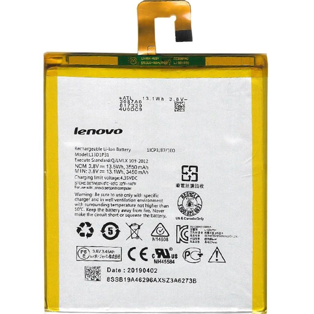 Lenovo Tab 7 TB-7304F Batarya Pil
