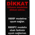 Lenovo Tab M10 TB-X605F Ekran Dokunmatik Set Siyah - Görsel 2