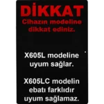 Lenovo Tab M10 TB-X605L Ekran Dokunmatik Set Siyah - Görsel 2