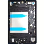 Lenovo Tab M10 TB-X606 Arka Kapak Kasa Gümüş - Görsel 2