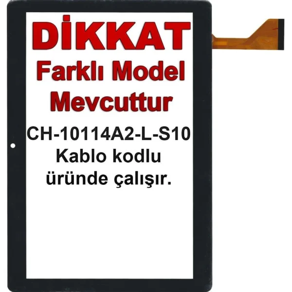 CH-10114A2-L-S10 Kablo Kodlu Dokunmatik Siyah