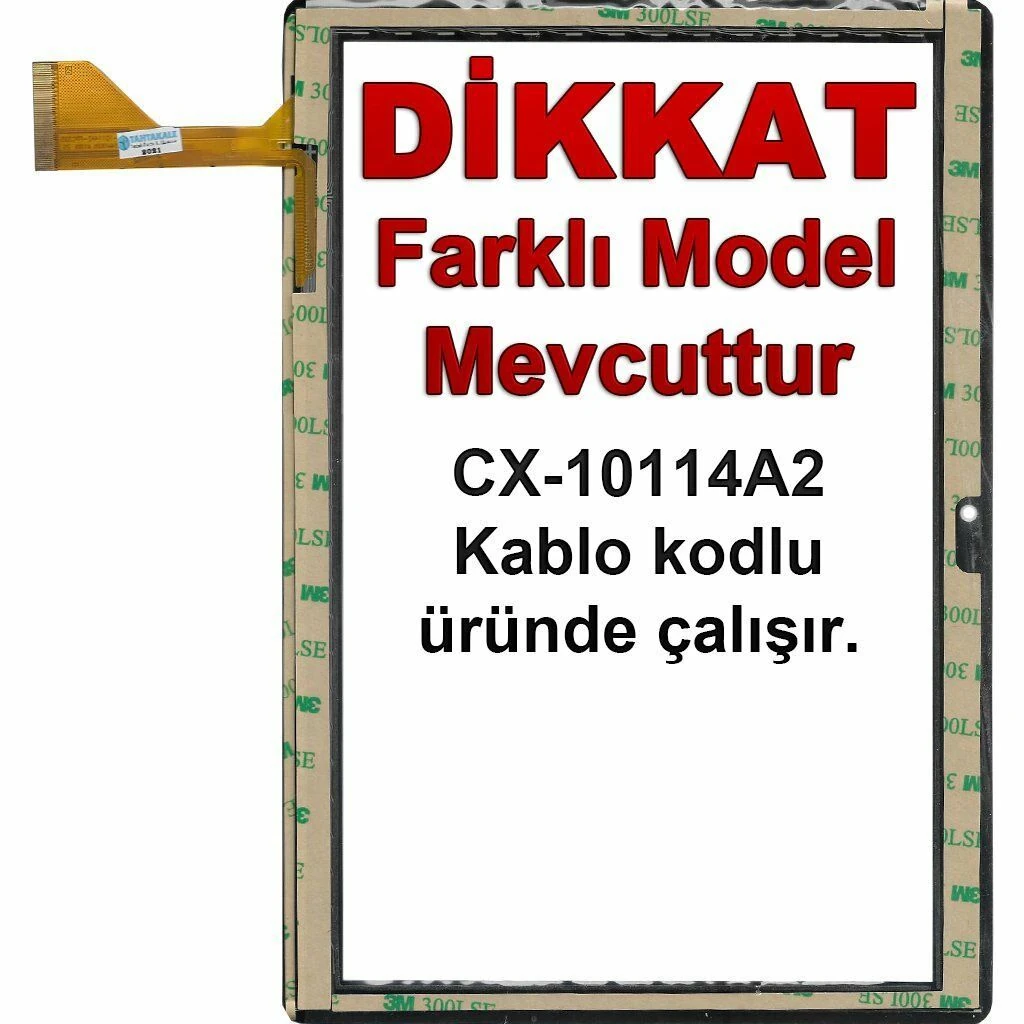 CX-10114A2 Kablo Kodlu Dokunmatik Siyah
