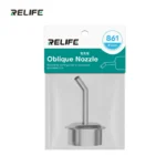Relife 861 4MM 45° Eğik Isı Hava Tabancası Nozulu (Başlık) 861 / 856AE / 712 / 713 / TR1300 / TR1 için