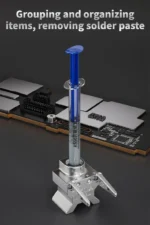 LANRUI B17 Clipper Ayarlanabilir PCB Anakart Tutucu Çok Fonksiyonlu Kelepçe, Düzensiz Anakart Lehimleme ve Onarım Aletleri - Görsel 6