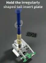 LANRUI B17 Clipper Ayarlanabilir PCB Anakart Tutucu Çok Fonksiyonlu Kelepçe, Düzensiz Anakart Lehimleme ve Onarım Aletleri - Görsel 5