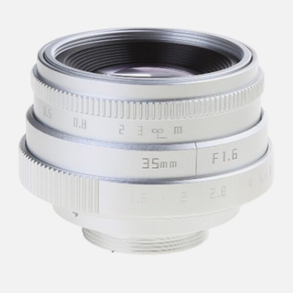 35MM F1.6 CCTV LENS BEYAZ