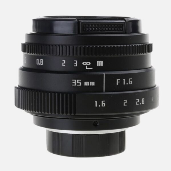 35MM F1.6 CCTV LENS SİYAH